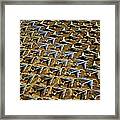 Rows Of B-52s Tucson Az Framed Print