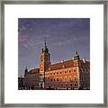Royal Castle Warsaw Old Town Framed Print