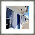 Roy's Motel And Cafe Auto Court Framed Print