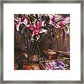 Rubirosa Lilies Framed Print