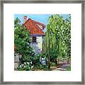 Rue Claude Monet Framed Print