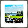 Ruins And Beauty Framed Print