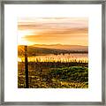 Rural Sunrise Framed Print