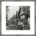 Russia: Peasants Framed Print