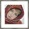 Russian Girl Framed Print