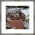 Rusted In Place Framed Print