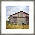 Rustic Red Barn Framed Print