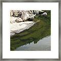 Sabino Canyon Creek Framed Print