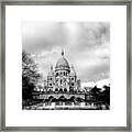 Sacre Coeur In Paris Framed Print