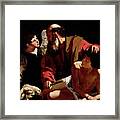 Sacrifice Of Isaac Caravaggio Framed Print