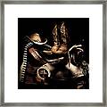 Saddle Up Framed Print