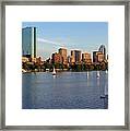 Sail Boston Framed Print