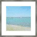 Sailboats At West Wittering Framed Print