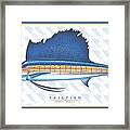 Sailfish Id Framed Print