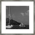 Sailing In The San Blais Islands Framed Print