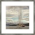 Sailing On Loch Long Scotland Framed Print