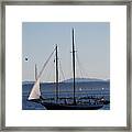 Sailing On Puget Sound Ii Framed Print