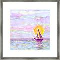 Sailing  #1 Framed Print