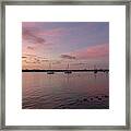 Saint Augustine, Florida's Matanzas River Sunrise Framed Print