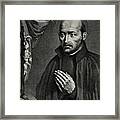 Saint Ignatius Of Loyola Framed Print