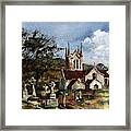 Wicklow.. Saint Macanoges Church Framed Print