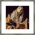 Saint Veronica With The Veil Framed Print