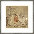 Sakyamuni Lao Tzu And Confucius Framed Print