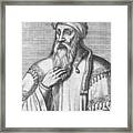 Saladin, Sultan Of Egypt And Syria Framed Print