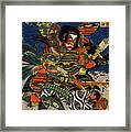 Samurai Warriors Battle 1819 Framed Print