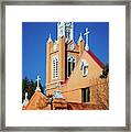 San Felipe De Neri Church, Albuquerque, New Mexico Framed Print