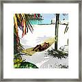 Sand And Time Framed Print