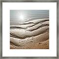 Sand Art No. 13 Framed Print