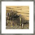 Sand Dunes Of The Outer Banks Framed Print
