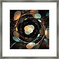 Sand Leaves Framed Print