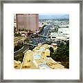Sands And The Strip Framed Print