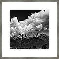 Storm Over The Sangre De Cristo Mountains Framed Print