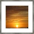 Sanibel Sunset Framed Print