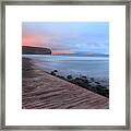 Santa Barbara Beach Framed Print