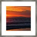 Santa Catalina Island Sunset Framed Print