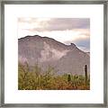 Santa Catalina Mountains Ii Framed Print