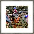 Santa Fe Cowboy Framed Print