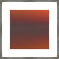 Santa Rosa Sound Sunrise Minimalism Panoramic Framed Print