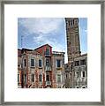 Santo Stefano Venice Leaning Tower Framed Print
