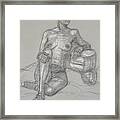 Sariya Reclining 2 Framed Print