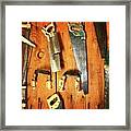 Saws Framed Print