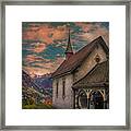 Scenic Chapel Framed Print