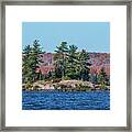 Scenic Fall View Framed Print