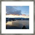 Scenic Lake Country Framed Print