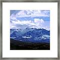 Scenic Mountains Framed Print