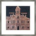 Schley County, Georgia Courthouse Framed Print